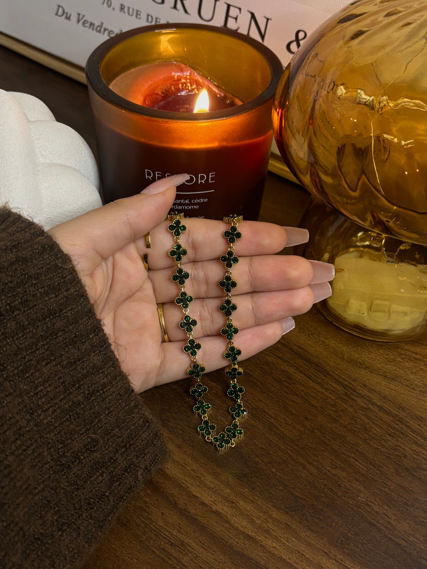 COLLIER PRINCESS VERT